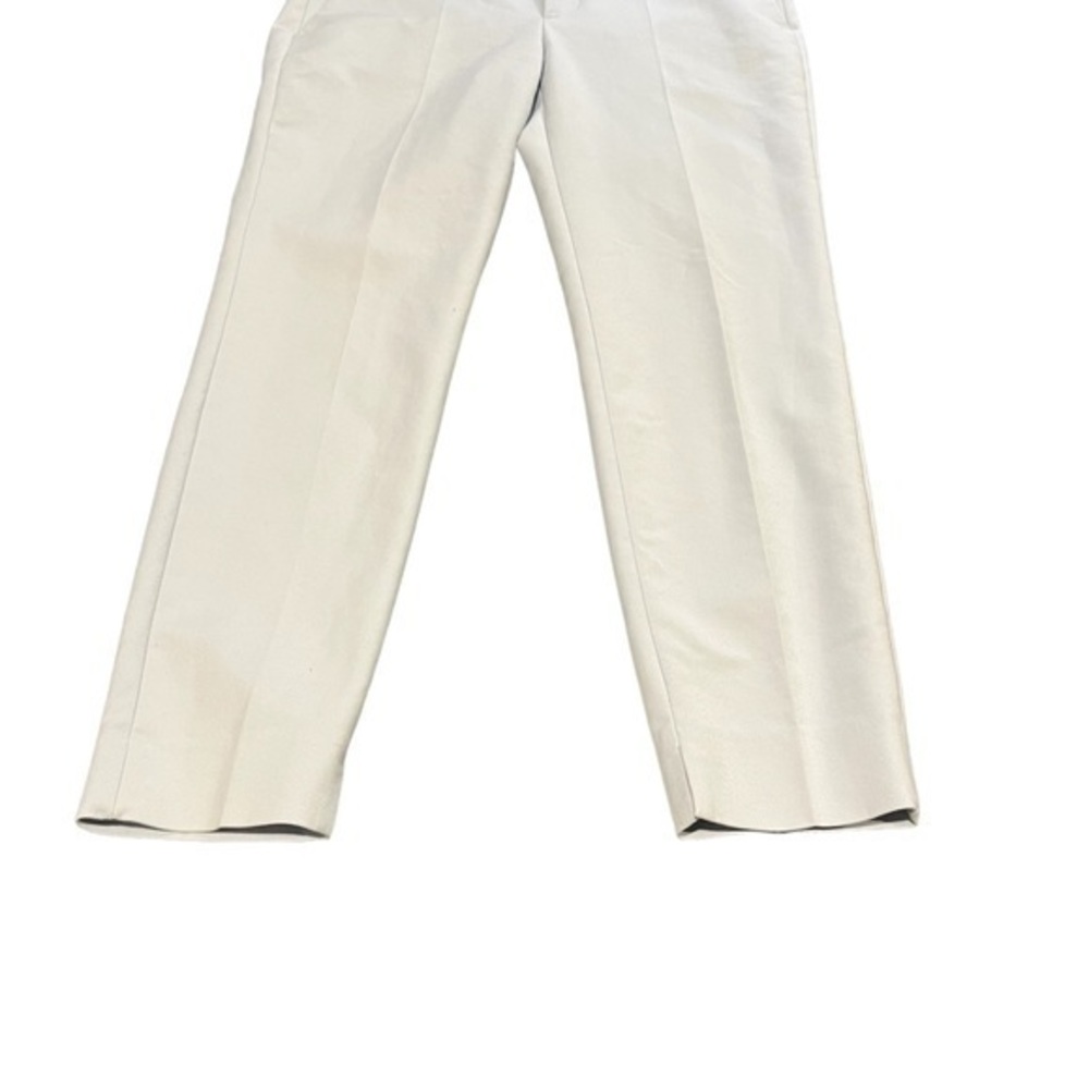 Zara Woman Light Grey Slim‎ Tailored Trousers Dress Pants Size 8  #218 - Picture 8 of 9